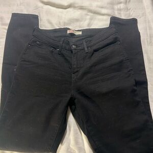 Signature by Levi Strauss Women's Black Skinny Jeans